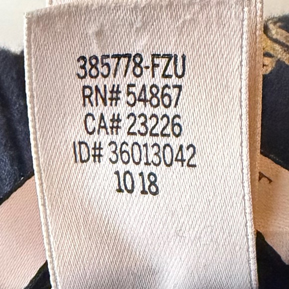 Victoria’s Secret Gold Foil VS Monogram Navy Blue Pajama Pants Pockets Size XS - Picture 15 of 15